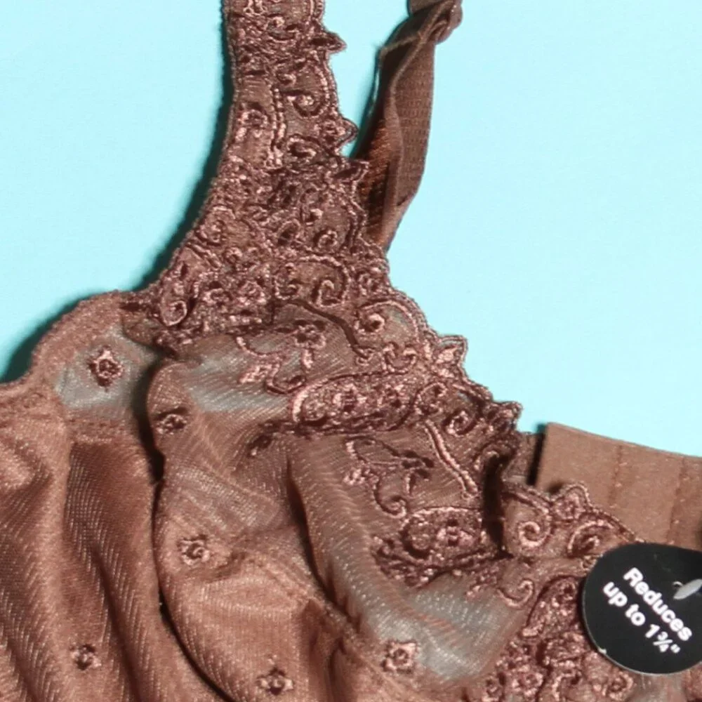 Bali Brown Lace Underwire Bra